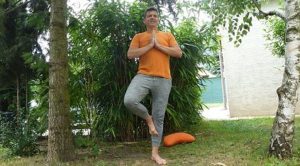 Ich & Yoga. Stellung "Baum"